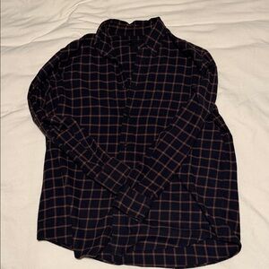 AllSaints men’s oversized flannel